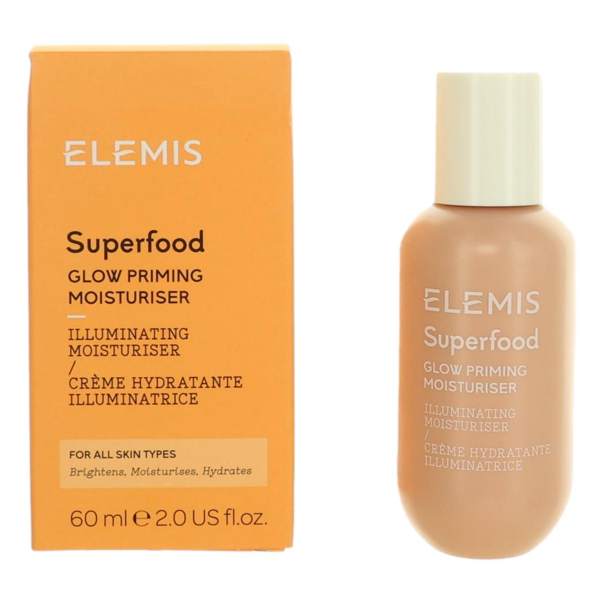 Photo of Elemis Superfood Glow Priming Moisturiser, 2oz Illuminating Moisturiser